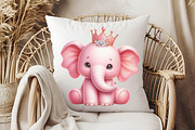 Pink Baby Girl Nursery ClipArt's, an Illustration by RobertsArt (Thumbnail 7 of 7)