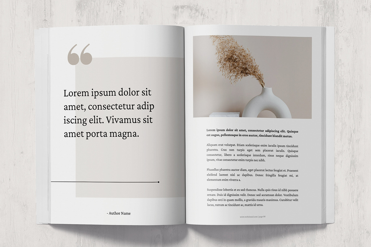 eBook Template for Canva, a Magazine Template by Paperweight Memories (Photo 6 of 10)