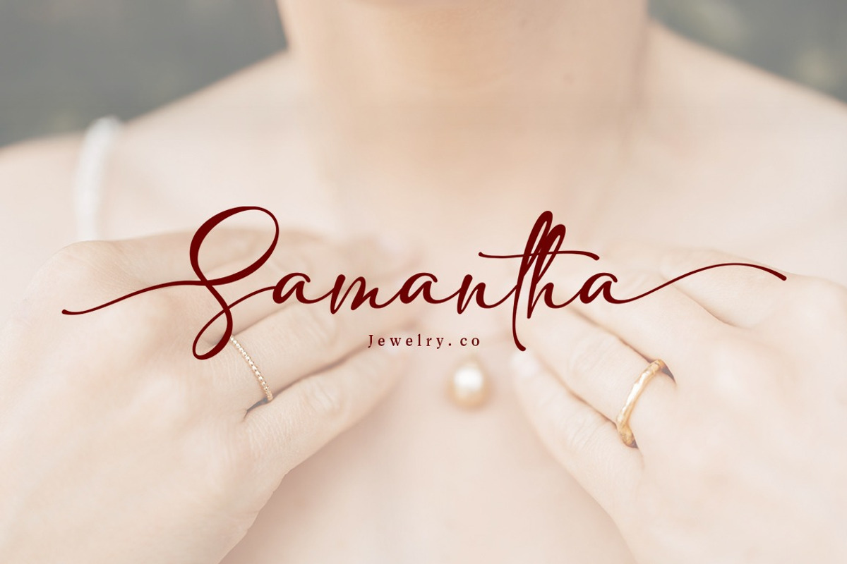 Justin Sophia – Wedding Signature Sc, a Script Font by MjStudio31 (Photo 6 of 8)