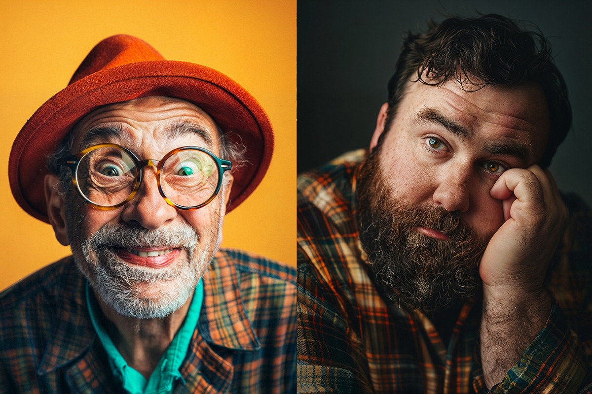 50 funny people, a Person Photo by Handmadefont (Photo 3 of 11)