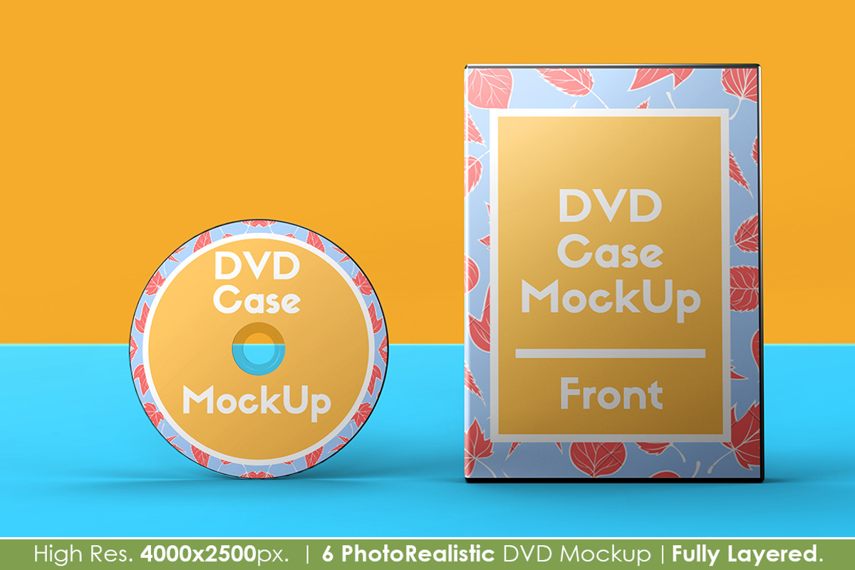 DVD Case Mockup, a Product Mockup by MahmoudRafik (Photo 3 of 12)