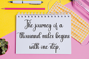 Solitude | Script Font, a Handwritten Font by Scratchones (Thumbnail 4 of 9)