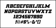 Lawbreaker JNL, a Slab Serif Font by Jeff Levine Fonts (Thumbnail 5 of 5)