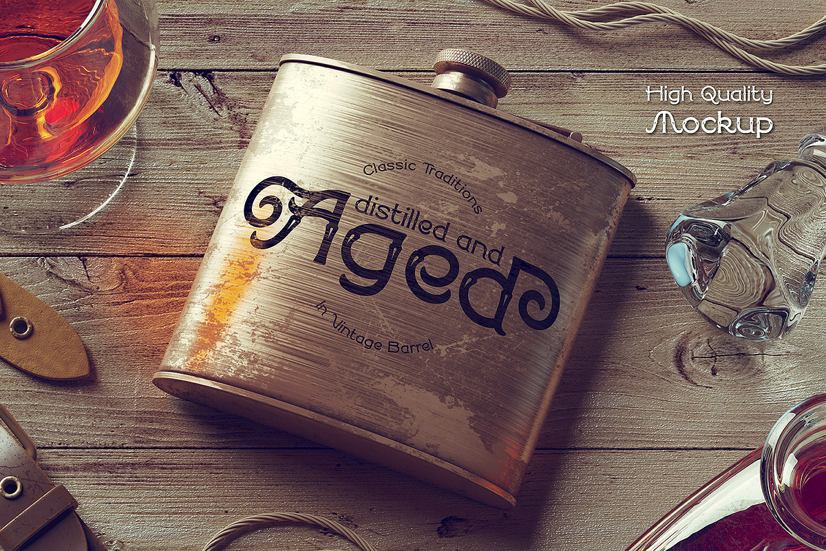 Cheer inside. Font, mockup, template preview 3