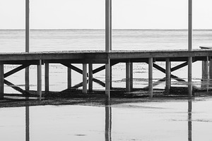 Black And White Abstract Background, an Abstract Photo by THP Creative