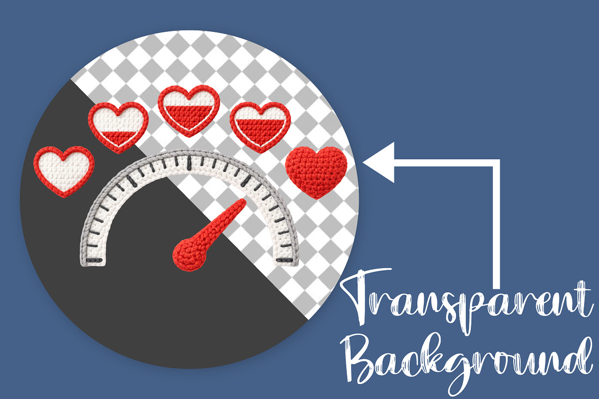Valentine Love Meter PNG, Valentine, an Illustration by Canvas Craft (Photo 2 of 7)