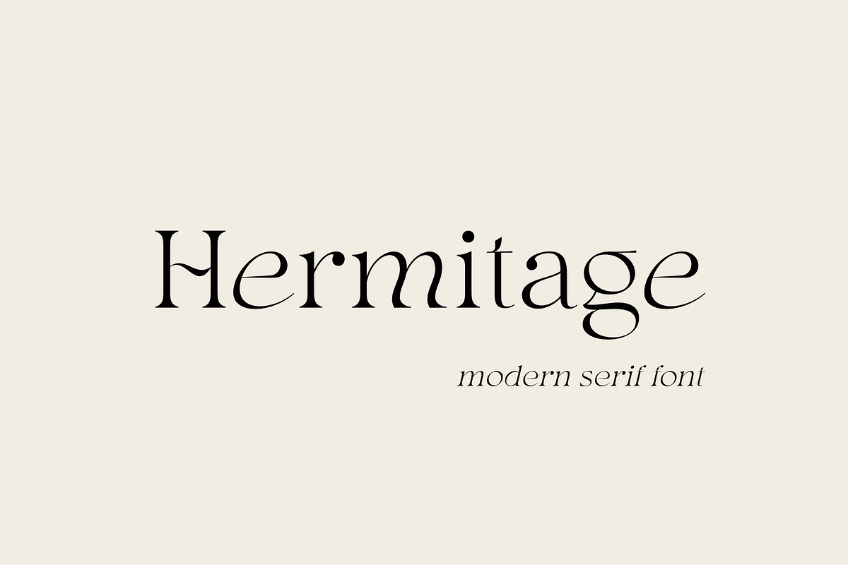 Hermitage, a Serif Font by Larin Type Co. (Photo 1 of 12)