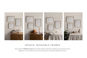 Artwork Frame Photo Mockup Bundle