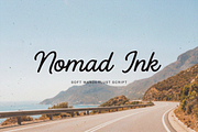 Nomad Ink — Soft Wanderlust Script, a Script Font by gafaroff studio (Thumbnail 1 of 7)