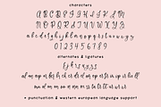 Marleau Script Font, a Handwritten Font by Beck McCormick (Thumbnail 10 of 10)