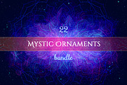 Mystic Geometry: Mega Ornaments Set, a Texture Illustration by Daria Volyanskaya (Thumbnail 1 of 8)