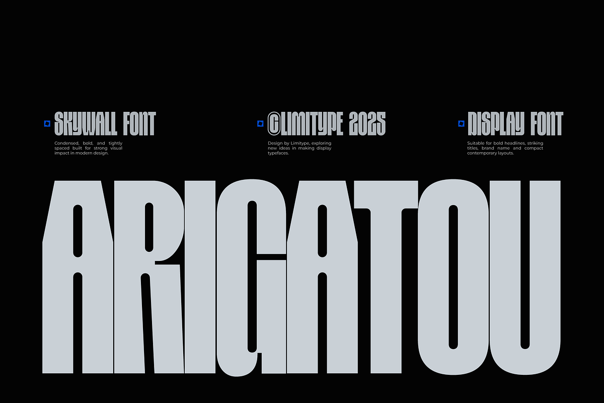Skywall - Condensed Font, a Sans Serif Font by limitype (Photo 15 of 15)
