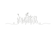 simple botanical nature, an Object Graphic by lawoel (Thumbnail 3 of 3)