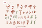 Whimsy Autumn Vector Doodle Clipart, a Seasonal Illustration by Ksenia Shmakova (Thumbnail 6 of 18)