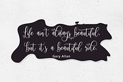 Mollinda - Modern Script Typeface, a Script Font by tebaltipislab (Thumbnail 8 of 10)