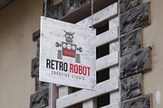 Retro Robot Logo Template, a Branding & Logo Template by Creativenauts (Thumbnail 3 of 4)