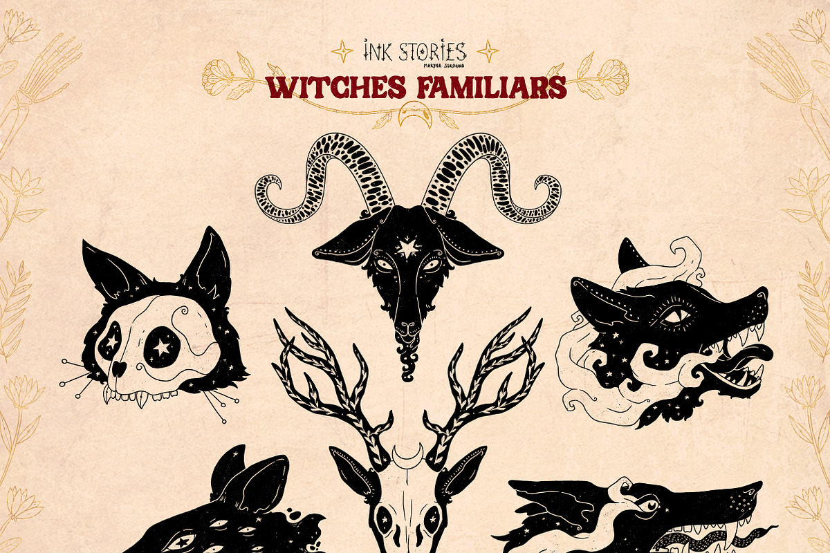 Witches Familiars, an Animal Illustration by Ink Stories (Photo 11 of 44)
