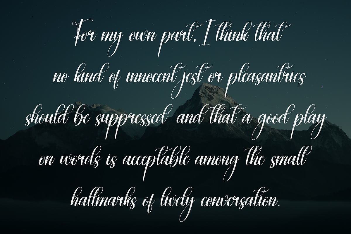 Dearlove | Script Font, a Handwritten Font by Scratchones (Photo 6 of 9)