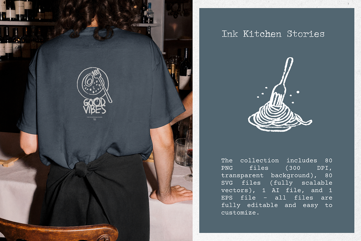 Ink Kitchen Stories: Food Collection, a Food Illustration by Veyla (Photo 9 of 12)