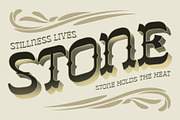 CS Silence – Tuscan Font, a Sans Serif Font by Craft Supply Co. (Thumbnail 4 of 8)