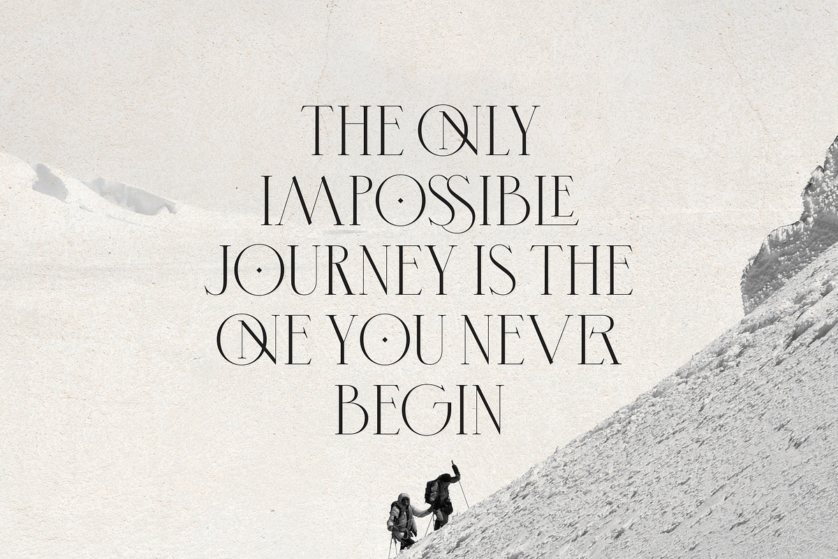 Virgoun | Ligature Serif Typeface, a Serif Font by Krismagraph (Photo 4 of 12)