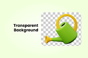 3D Garden Illustration, an Object 3D Model by SLAB! Design (Thumbnail 3 of 4)