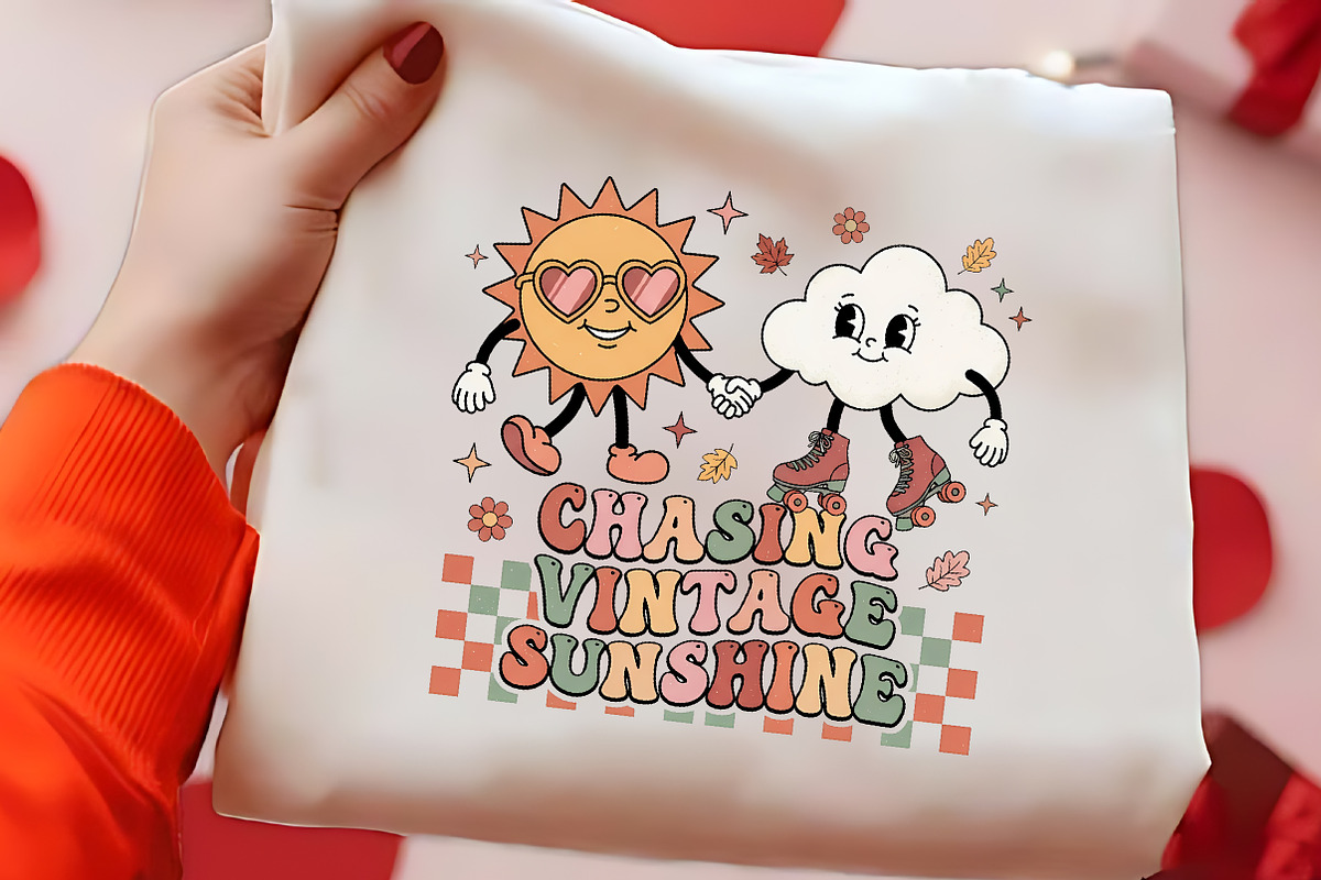 Chasing Vintage Sunshine PNG Design, a Seasonal Illustration by CrexoraLab (Photo 2 of 4)