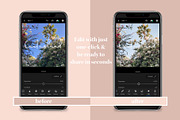 Insta Green Lightroom Mobile Presets, an Action Add-On by in between details (Thumbnail 3 of 17)