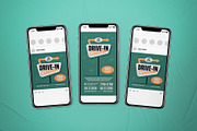 Drive-in Cinema Flyer Set, a Flyer Template by The Good Store (Thumbnail 2 of 2)