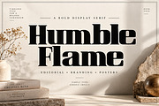 Humble Flame, a Serif Font by Wow Magic (Thumbnail 1 of 5)