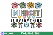 Mindset is Everything Inspirational, a Graphic by mh_arif (Thumbnail 1 of 3)