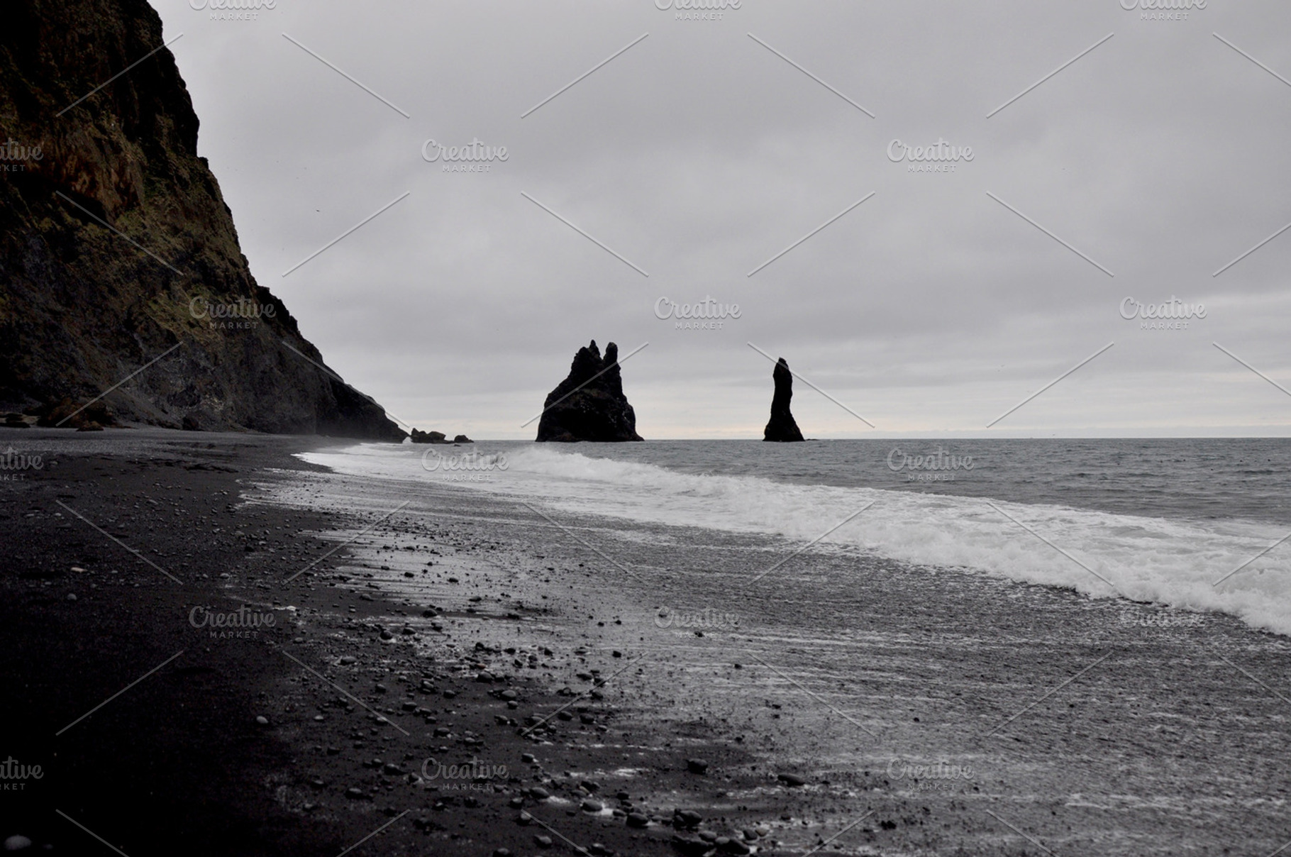 Reynisfjara vik iceland featuring reynisfjara, vik, and iceland, a Nature Photo by Topographically