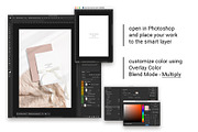 Customizable Card Mockup 5x7 8e b32, an Advertising Mockup by PawMockups 2 (Thumbnail 6 of 12)