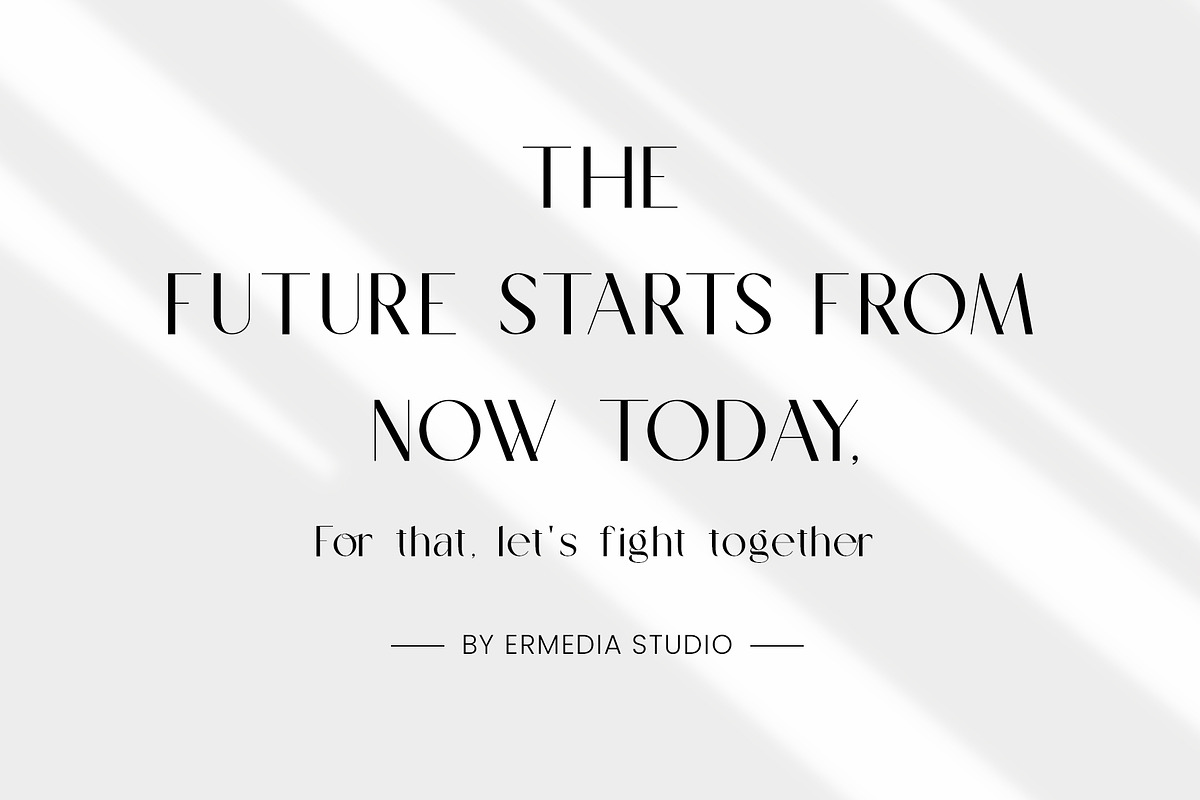 Vionie Sans Serif Font, a Sans Serif Font by Ermedia Studio (Photo 6 of 12)