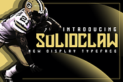 Solidclaw Display Font, a Font by Haws.std (Thumbnail 1 of 5)