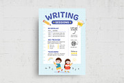 Children Writing Education Flyer, a Flyer Template by BrandPacks (Thumbnail 5 of 6)