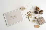 Christmas Styled Photo Bundle #01, an iPad Mockup by GT Studio (Thumbnail 3 of 7)