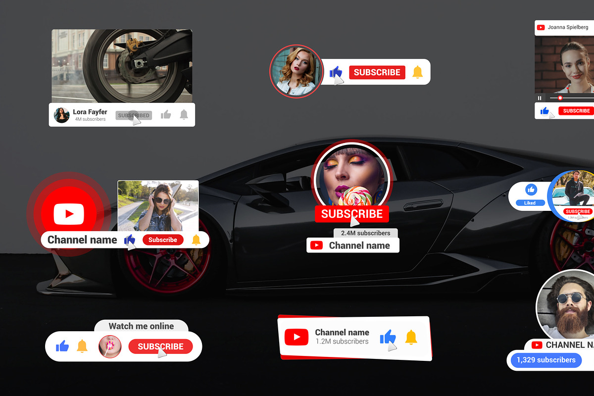 YouTube Reminders Pack | FCPX, a Templates & Theme by FlashFXbox (Photo 1 of 2)