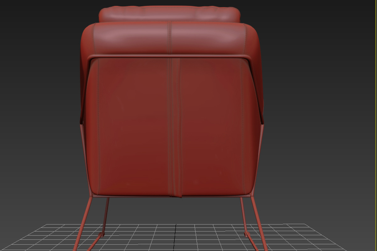 METL LOUNGE CHAIR Industry west, a Furniture 3D Model by NOMODOL (Photo 10 of 11)