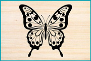 Butterfly Silhouette PNG Clipart Set, an Animal Illustration by Creativeshirt (Thumbnail 3 of 4)