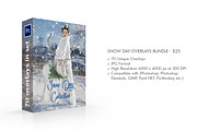 Snow Overlays for Photoshop preview 2