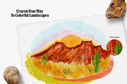 Crafty Crayon for Procreate, a Brush Add-On by Sofydoll Designs (Thumbnail 4 of 7)