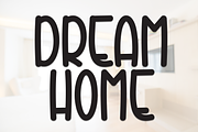 Dream Home | Script Font, a Script Font by Scratchones (Thumbnail 1 of 8)