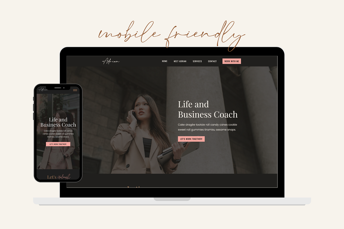 Showit Website Template - Adrian, a Templates & Theme by Capri & Rome (Photo 7 of 7)