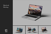 Laptop Mockup, a Mac Mockup by SimpangGraphics (Thumbnail 1 of 9)