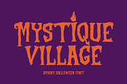 Mystique Village - Spooky Halloween, a Font by Arendxstudio (Thumbnail 8 of 8)