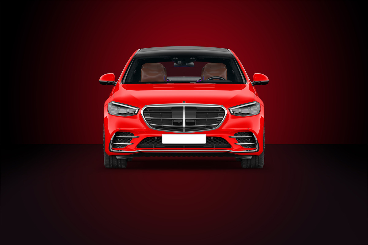 Mercedes Benz Luxury sedan MockUp, a Product Mockup by PSD Market (Photo 6 of 8)