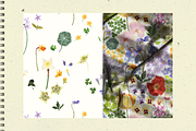 Watercolor flowers, a Pattern Graphic by NKTN (Thumbnail 6 of 15)