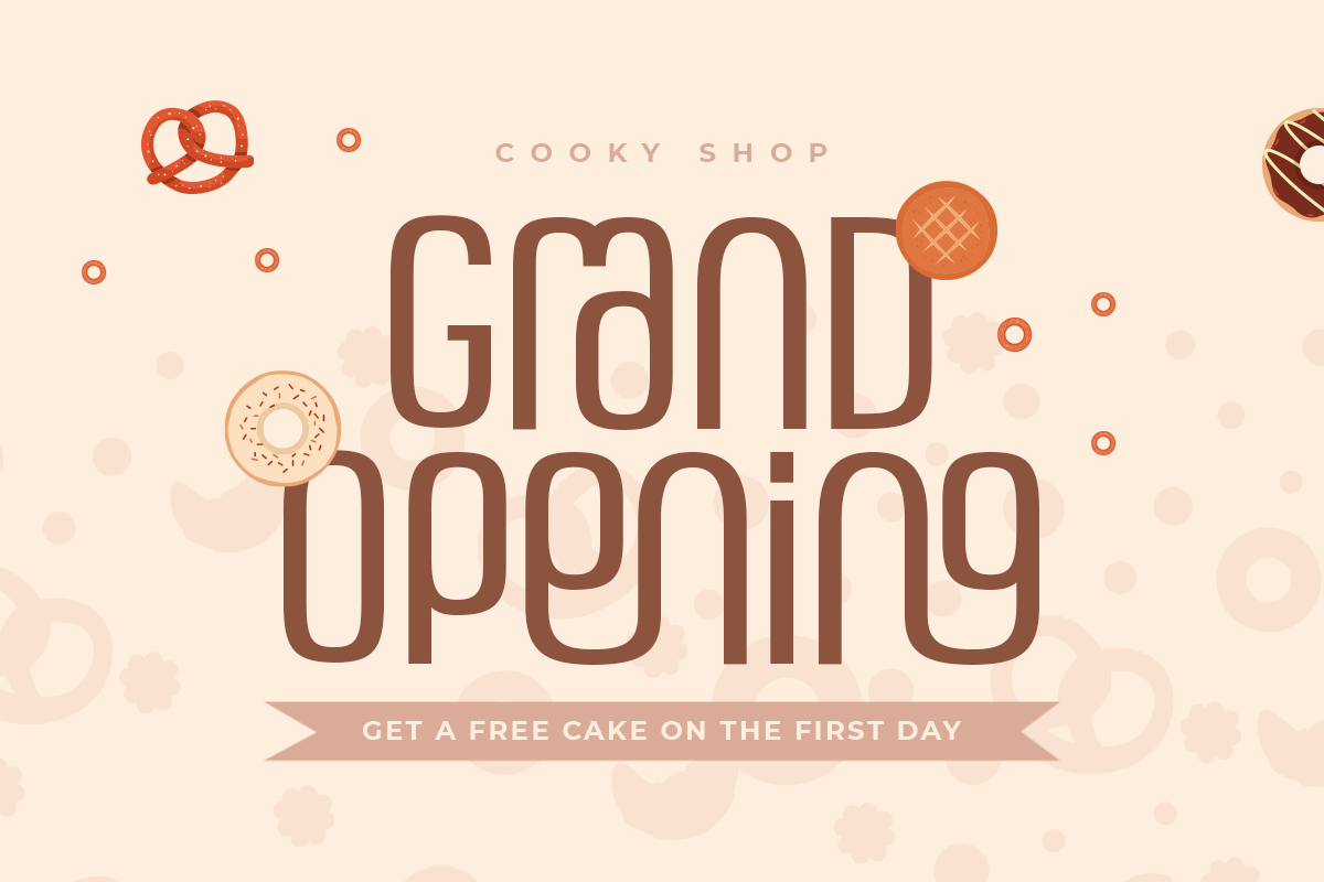 Slapstick - Ligature Fancy Font, a Sans Serif Font by Hamz Studio (Photo 3 of 16)