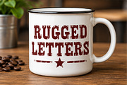 Old West Rebel - Grunge Vintage font, a Slab Serif Font by Limited.studio (Thumbnail 4 of 4)